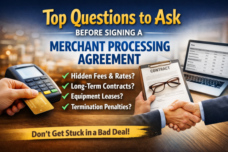Top Questions to Ask Before Signing a Merchant Processing Agreement
