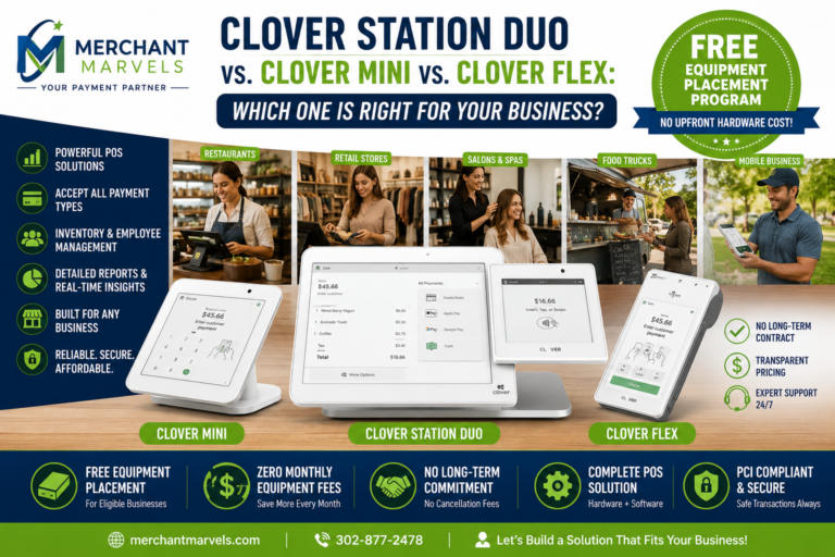 Clover Station Duo vs. Clover Mini vs. Clover Flex: Which One Is Right for Your Business?