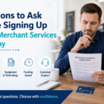 Questions to Ask Before Signing Up With a Merchant Services Company