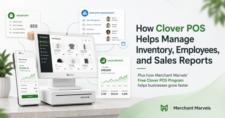 How Clover POS Helps Manage Inventory, Employees, and Sales Reports